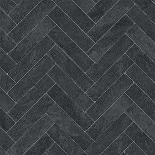 Faus S180130 Stone Effects Negro  Herringbone (Panel)