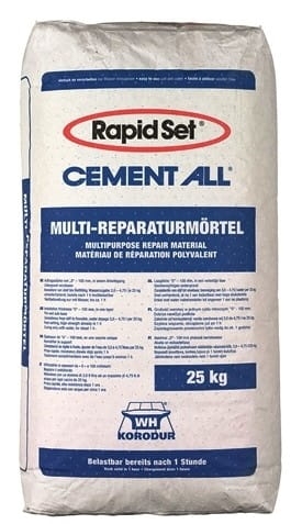 KORODUR Rapid Set® CEMENT ALL Szybkowiążąca zaprawa naprawcza 25 kg
