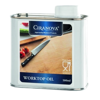 Ciranova Worktop Oil Clear Satin 0.5 L