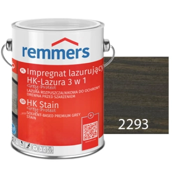REMMERS Impregnat lazurujący HK-Lazura 3w1, Grey Protect antracytowy 2,5 l