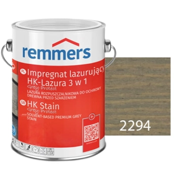 REMMERS Impregnat lazurujący HK-Lazura 3w1, Grey Protect szary wodny 2,5 l