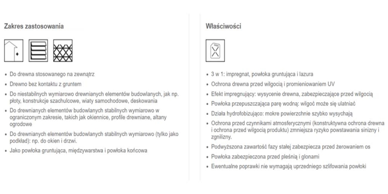 Remmers Impregnat Lazurujący Hk-Lazura  3W1 Grey Protect Szary Wodny 2.5l