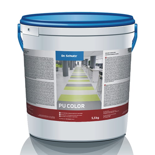 Dr. Schutz PU Color 5l RAL 3005  Profesjonalna farba poliuretanowa 5,5l