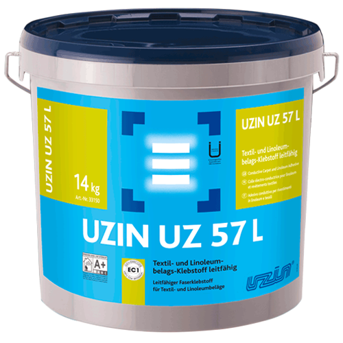 UZIN UZ 57 L 14 kg Przewodzący klej do wykładzin tekstylnych i linoleum