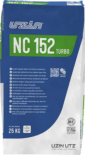 UZIN NC 152 Turbo 25 kg  Szybka masa niwelująca do 10 mm