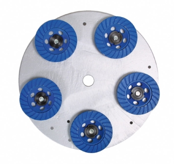 Wolff tarcza szlifierska z diamentowym układem spiralnym