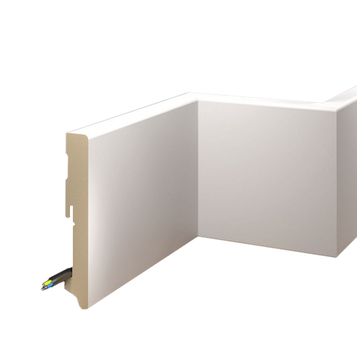 Creativa listwa MDF biała laminowana  LMDF-08