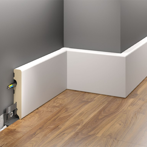 Creativa listwa MDF biała laminowana  LMDF-04