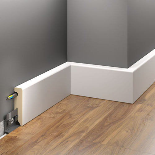 Creativa listwa MDF biała laminowana  LMDF-02