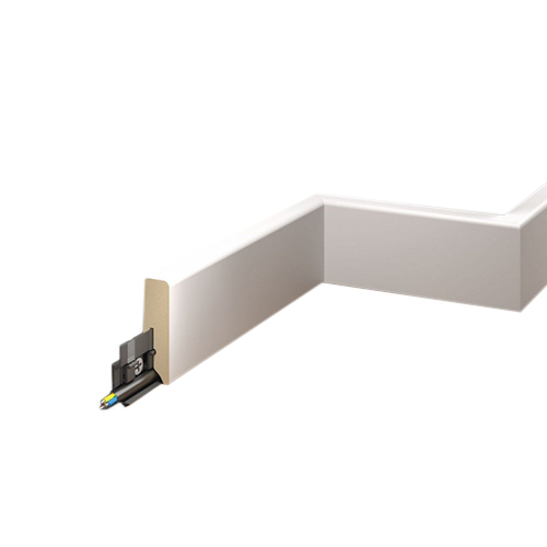 Creativa listwa MDF biała laminowana  LMDF-01