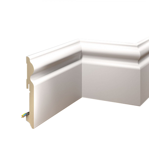 Creativa listwa MDF biała laminowana  LMDF-07