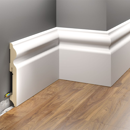 Creativa listwa MDF biała laminowana  LMDF-07