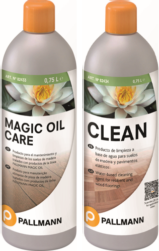 Pallmann ZESTAW MAGIC OIL CARE 0,75L + CLEAN 0,75L