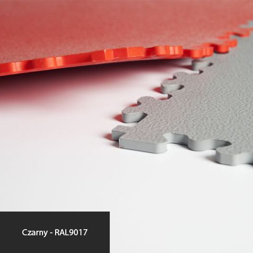R-TILE Textured Czarny RAL 9017 5 mm