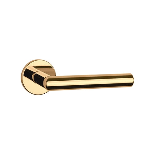 Enger Klamka Aprile ARABIS Rozeta R  Slim 7 mm GOLD PVD - złoty polerowany PVD