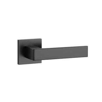 Enger Klamka Stile HIRA Rozeta Q Slim 7 mm BLACK - czarny matowy