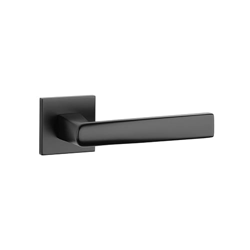 Enger Klamka Stile ADANA Rozeta Q Slim  7 mm BLACK - czarny matowy