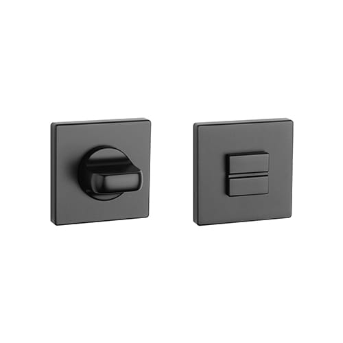 Enger Rozeta Aprile Q Slim 7 mm BK -  czarny matowy WC 4X4 do 60 mm