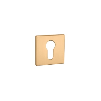 Enger Rozeta Aprile Q Super Slim 5 mm KG - złoty matowy PZ