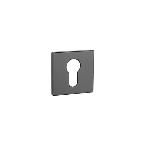 Enger Rozeta Aprile Q Super Slim 5 mm  BK - czarny matowy PZ