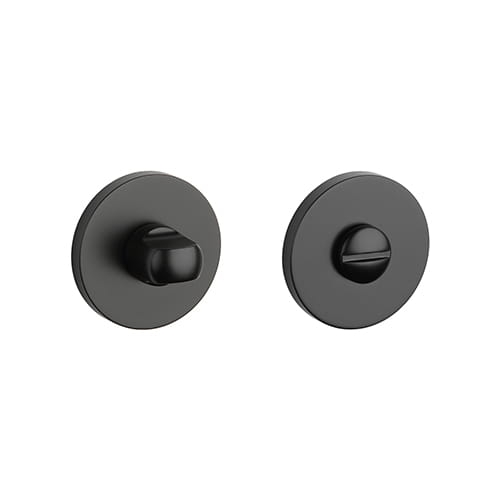 Enger Rozeta Stile R Slim 7 mm BLACK -  czarny matowy WC 4x4 do 60 mm