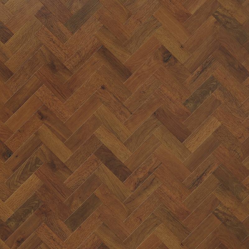 Designflooring AP02 Auburn Oak Parquet  Art Select Deska (Jodełka) Panele winylowe