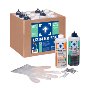UZIN KR 516 Dwuskładnikowa, silikatowa żywica naprawcza