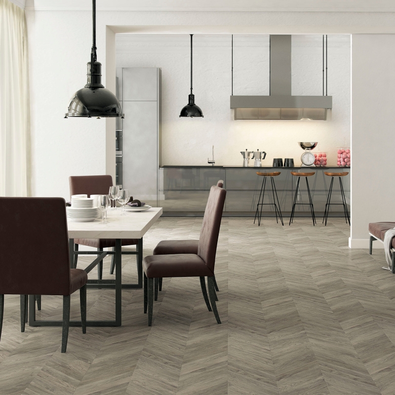 Faus S174221 Masterpieces Grey Chevron