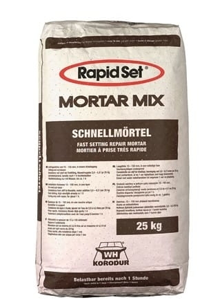 KORODUR MORTAR MIX Szybkowiążąca  zaprawa 25kg