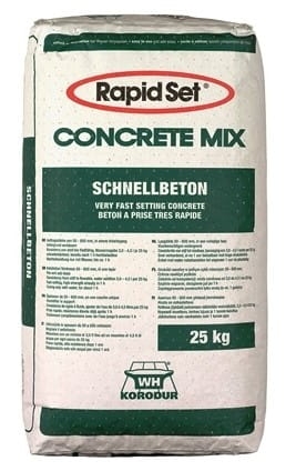KORODUR CONCRETE MIX Szybkowiążąca  zaprawa 25kg