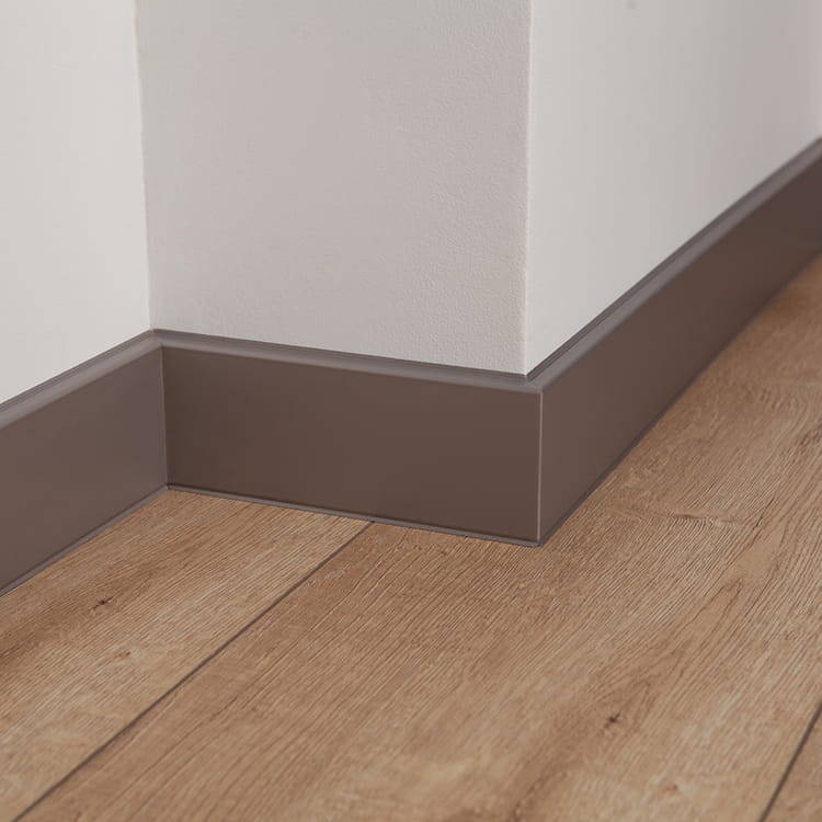 Listwa przypodłogowa Doellken Cubu Flex Life 80 Xl Platynowe Srebro