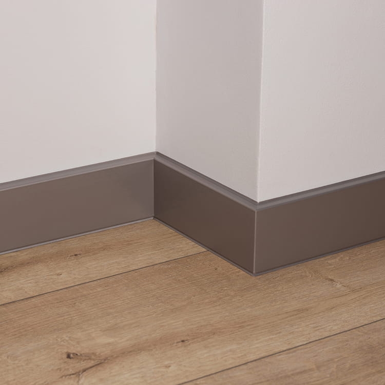 Listwa przypodłogowa Doellken Cubu Flex Life 80 Xl Platynowe Srebro