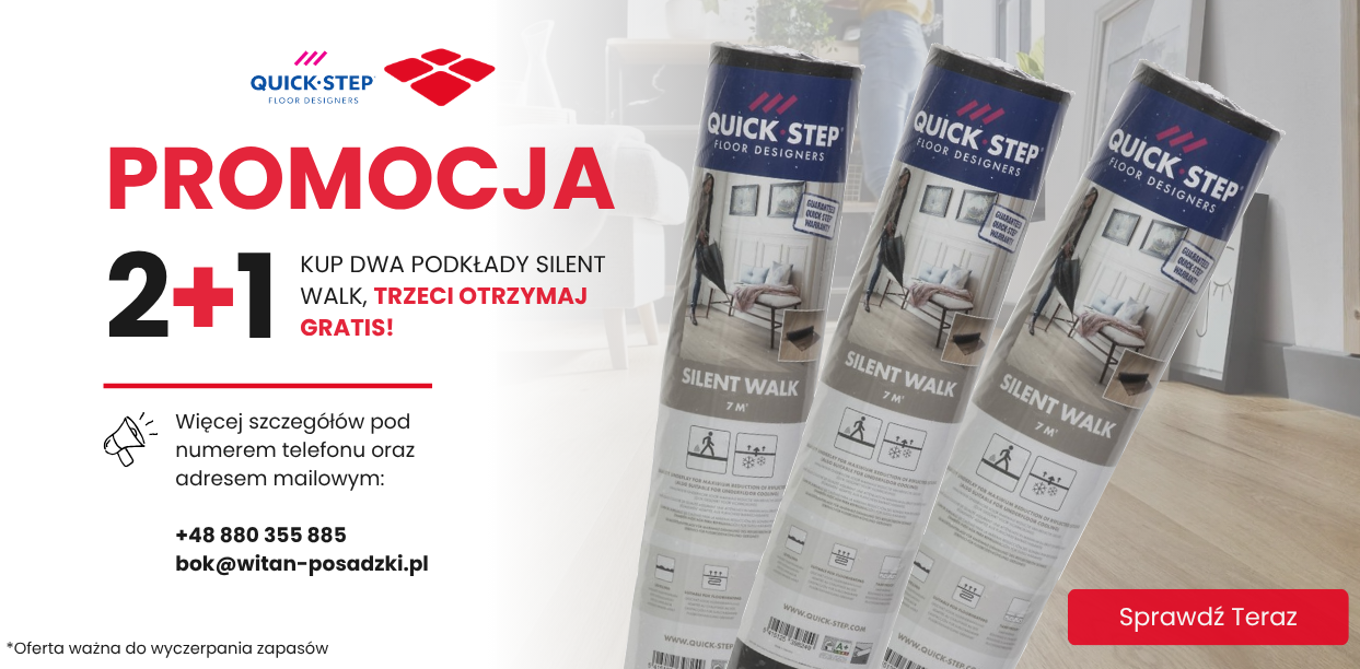 Promocja QuickStep Silent Walk